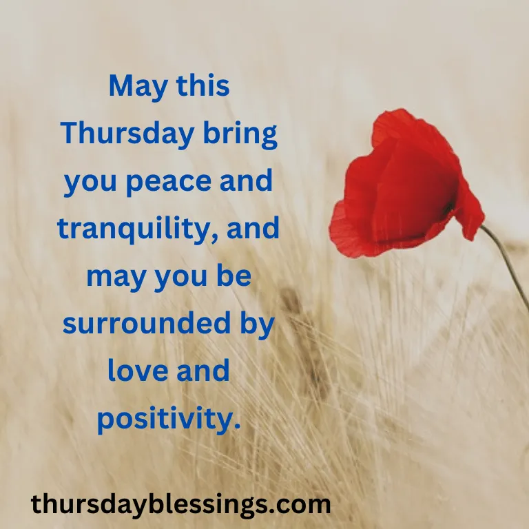 Thursday Blessing Image