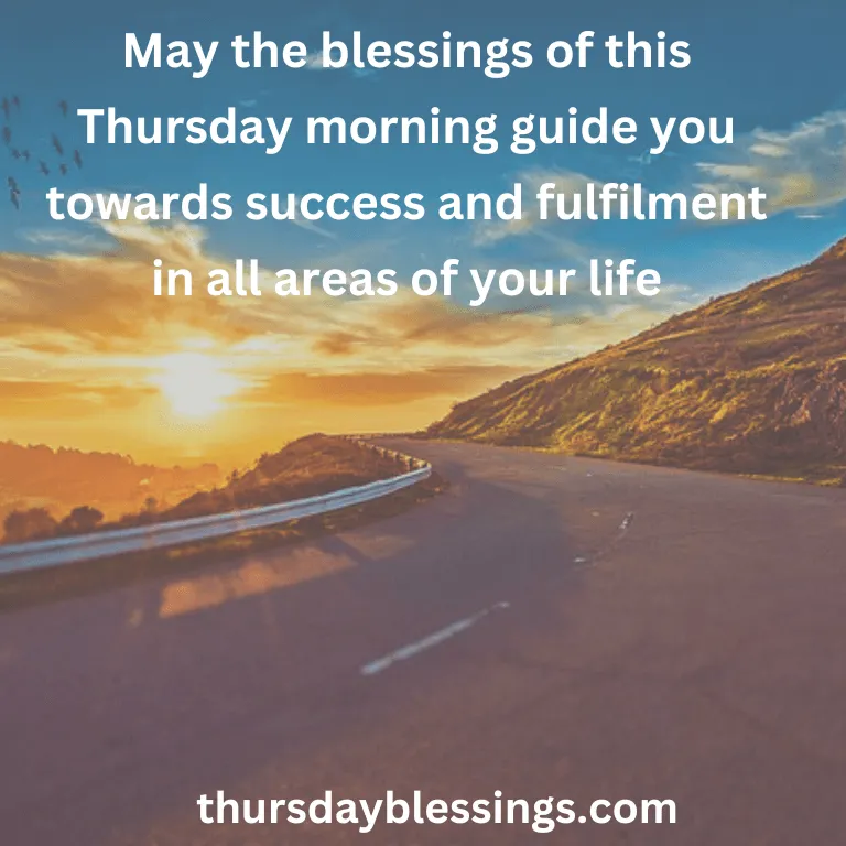 good morning thursday blessings